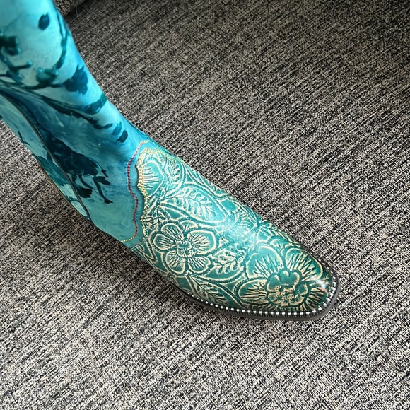 👗 Spring step L’Artise Laretilyn turquoise boot - Picture 9 of 9